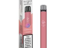 Elf Bar 600 Pre Filled Pod Kit [Strawberry Kiwi 20mg]
