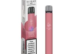 Elf Bar 600 Pre Filled Pod Kit [Strawberry Raspberry Cherry Ice 20mg]