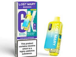 Lost Mary BM6000 Pre Filled Pod Kit [Blue Razz Lemonade 20mg]
