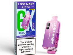 Lost Mary BM6000 Pre Filled Pod Kit [Blueberry Sour Raspberry 20mg]