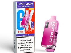 Lost Mary BM6000 Pre Filled Pod Kit [Cherry Ice 20mg]
