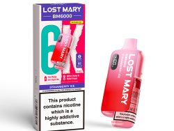 Lost Mary BM6000 Pre Filled Pod Kit [Strawberry Ice 20mg]