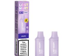 Lost Mary BM600 Pre Filled Pod - 2 Pack [Grape 20mg]
