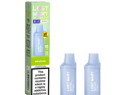 Lost Mary BM600 Pre Filled Pod - 2 Pack [Menthol 20mg]
