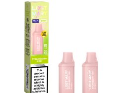 Lost Mary BM600 Pre Filled Pod - 2 Pack [Strawberry Kiwi 20mg]