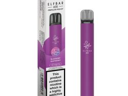 Elf Bar 600 Pre Filled Pod Kit [Blueberry Raspberry 20mg]