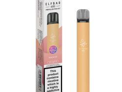 Elf Bar 600 Pre Filled Pod Kit [Peach Ice 20mg]