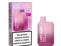 Lost Mary BM600 Pre Filled Pod Kit [Blackberry Ice 20mg]