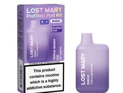 Lost Mary BM600 Pre Filled Pod Kit [Triple Berry Ice 20mg]