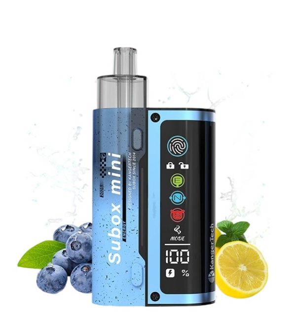 Kanger Subox Mini Pre Filled Pod Kit [Blue Razz Lemonade 20mg]