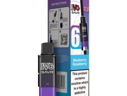 IVG Savr Pod & Refill [Blueberry Raspberry 20mg]