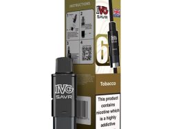 IVG Savr Pod & Refill [Tobacco 20mg]