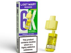 Lost Mary BM6000 Pod & Refill - Banana Volcano [20mg]