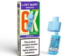 Lost Mary BM6000 Pod & Refill - Blueberry [20mg]