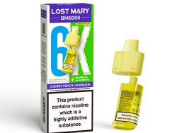 Lost Mary BM6000 Pod & Refill - Cherry Peach Lemonade [20mg]