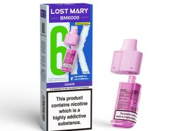 Lost Mary BM6000 Pod & Refill - Grape [20mg]