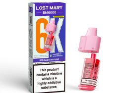 Lost Mary BM6000 Pod & Refill - Strawberry Kiwi [20mg]