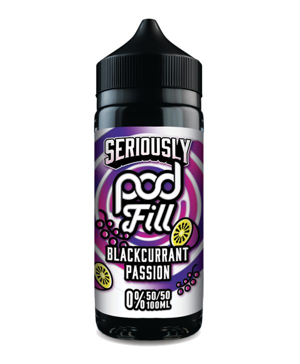 Doozy Vape - Seriously Pod Fill - 100ml [Blackcurrant Passion]