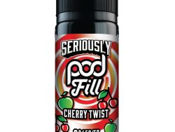 Doozy Vape - Seriously Pod Fill - 100ml [Cherry Twist]