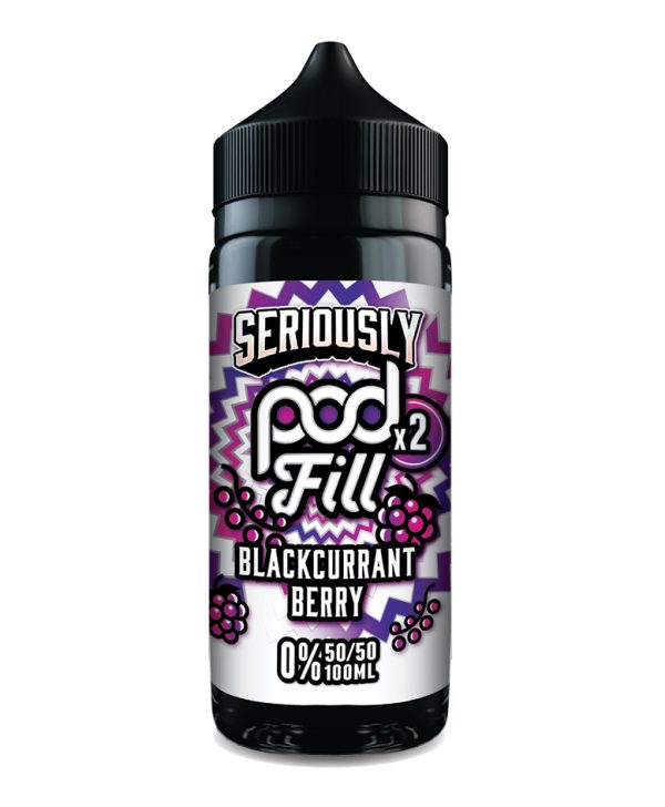 Doozy Vape - Seriously Pod Fill 2 - 100ml [Blackcurrant Berry]