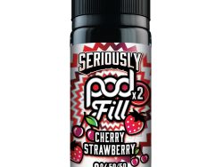 Doozy Vape - Seriously Pod Fill 2 - 100ml [Cherry Strawberry]