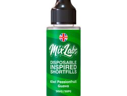 Mix Labs - 100ml Shortfill [Kiwi Passionfruit Guava]