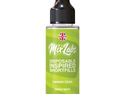 Mix Labs - 100ml Shortfill [Lemon Lime]