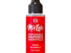 Mix Labs - 100ml Shortfill [Sweet Strawberry]
