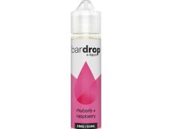 Bar Drop E-Liquid - 50ml - Rhubarb + Raspberry [0MG]
