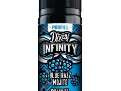 Doozy Vape - Infinity Pod Fill - 100ml [Blue Razz Mojito 50/50]
