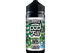 Doozy Vape - Seriously Pod Fill 3 - 100ml [Green Slush]
