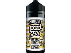 Doozy Vape - Seriously Pod Fill 3 - 100ml  [Vanilla Custard]