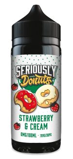 Doozy Vape - Seriously Donuts - 100ml - [Strawberry & Cream]