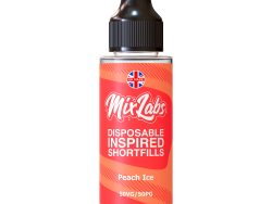 Mix Labs - 100ml Shortfill - Peach Ice