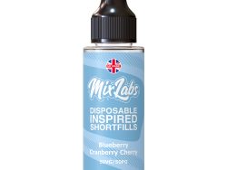 Mix Labs - 100ml Shortfill - Blueberry Cranberry Cherry