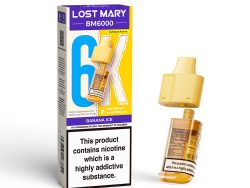 Lost Mary BM6000 Pod & Refill - Banana Ice [20mg]