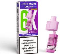 Lost Mary BM6000 Pod & Refill - Blackcurrant Apple [20mg]