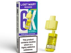 Lost Mary BM6000 Pod & Refill - Blue Razz Lemonade [20mg]