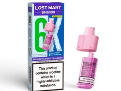 Lost Mary BM6000 Pod & Refill - Blueberry Cherry Cranberry [20mg]