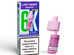 Lost Mary BM6000 Pod & Refill - Blueberry Sour Raspberry [20mg]