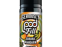 Doozy Vape - Seriously Pod Fill - 100ml [Banana Mandarin]