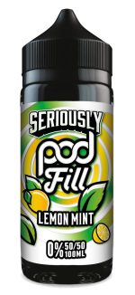 Doozy Vape - Seriously Pod Fill - 100ml [Lemon Mint]