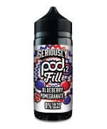 Doozy Vape - Seriously Pod Fill 2 - 100ml [Blueberry Pomegranate]