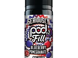Doozy Vape - Seriously Pod Fill 2 - 100ml [Blueberry Pomegranate]