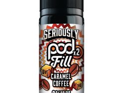 Doozy Vape - Seriously Pod Fill 2 - 100ml [Caramel Coffee]