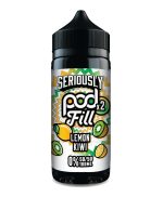 Doozy Vape - Seriously Pod Fill 2 - 100ml [Lemon Kiwi]