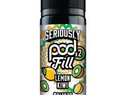 Doozy Vape - Seriously Pod Fill 2 - 100ml [Lemon Kiwi]