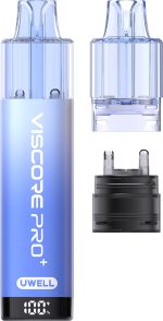 Uwell Viscore Pro Plus Pod Kit [Blue Edition 20mg]