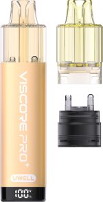 Uwell Viscore Pro Plus Pod Kit [Yellow Edition 20mg]