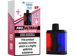 Hayati Pro Ultra+ Replacement - Pod [Straw' Grapefruit / Straw' Dragonfruit]